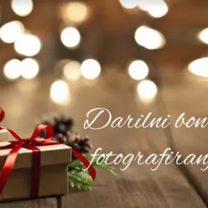 Darilni bon za Božično fotografiranje