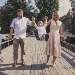 Družinsko fotografiranje fotografiranje družine