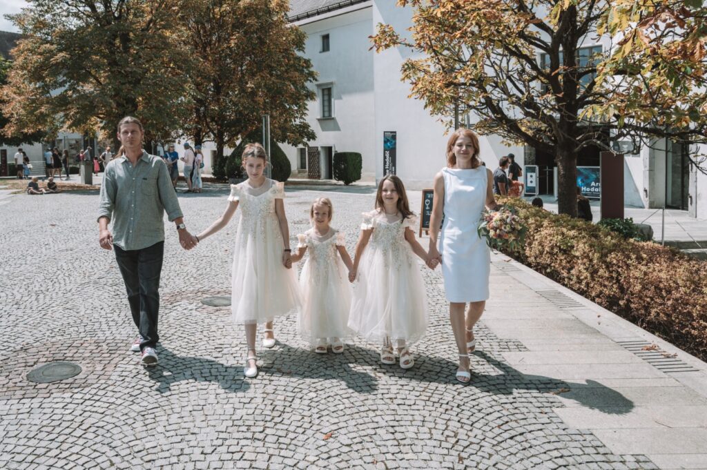 Poročno fotografiranje Ljubljanski grad
