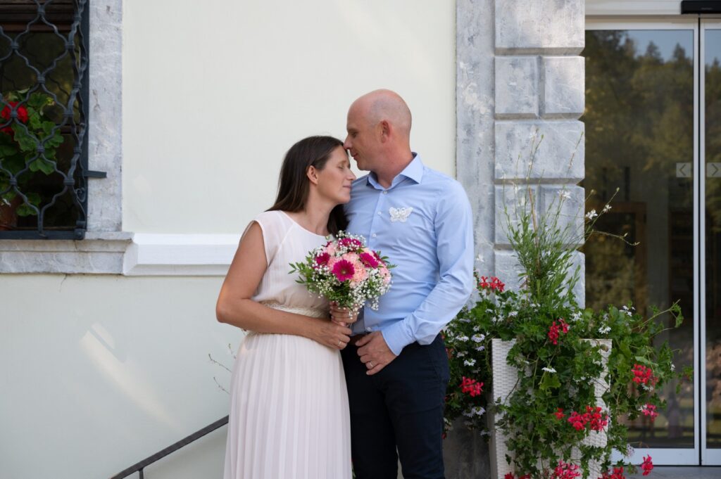 Poroka na Dvorcu Visoko pri Škofji Loki